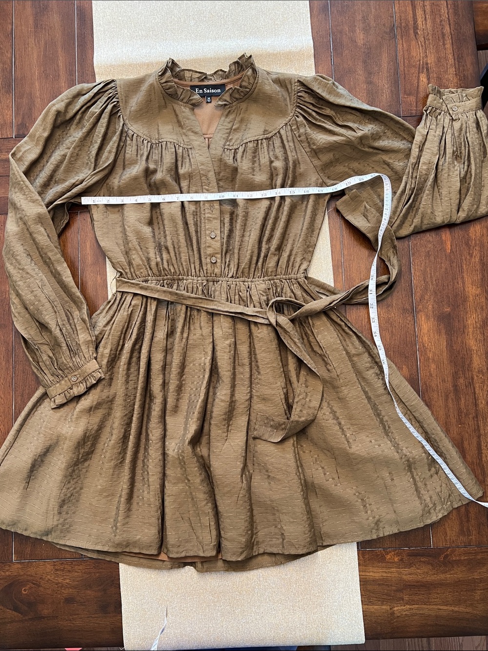 ❤️ En Saison Bree Olive mini dress. - Picture 10 of 13